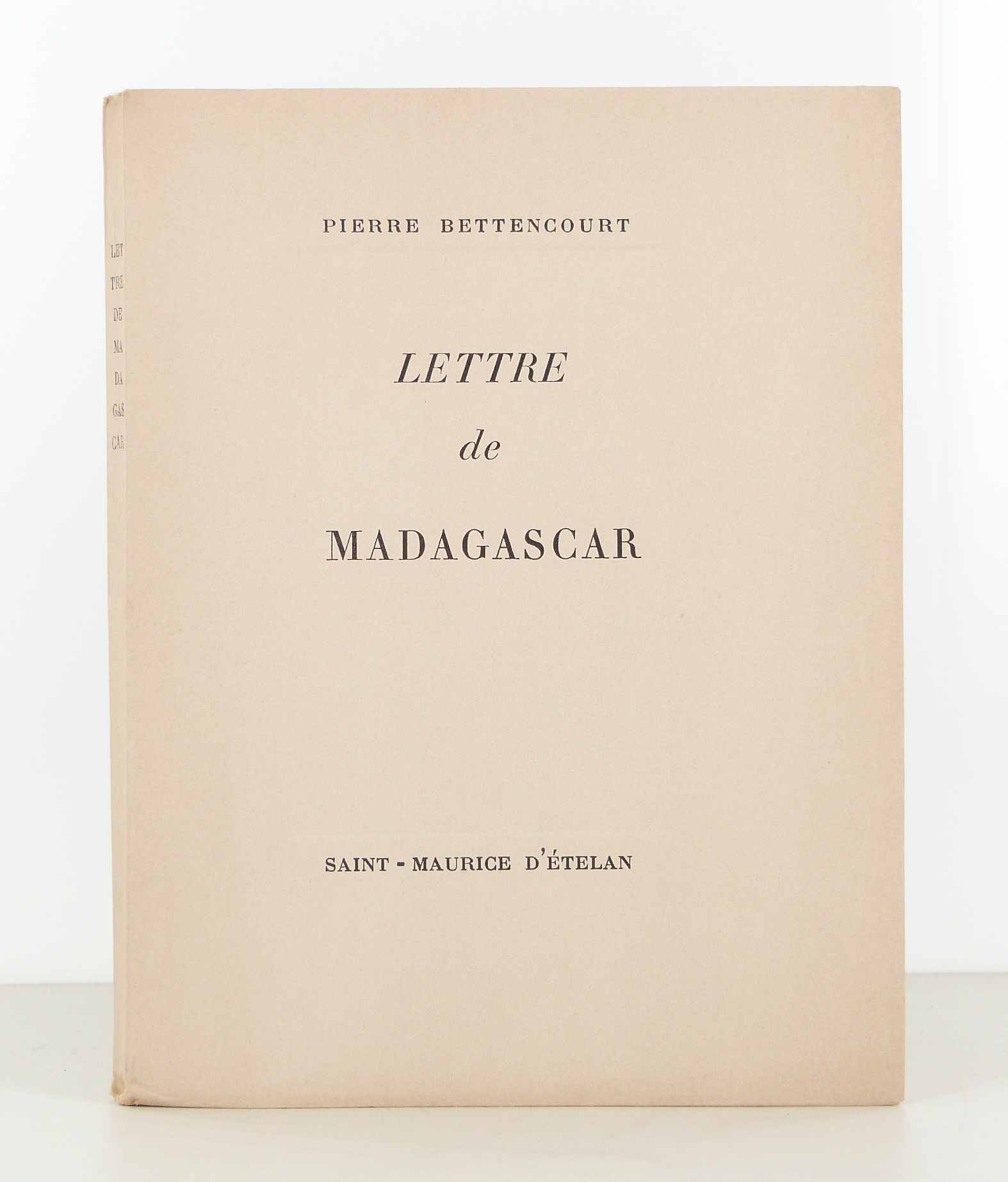 Lettre de Madagascar