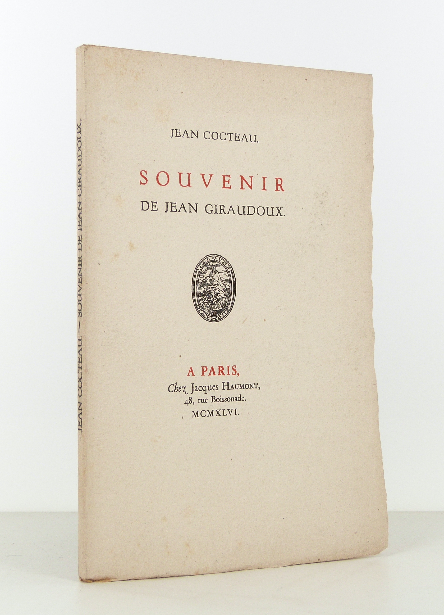 Souvenirs de Jean Giraudoux