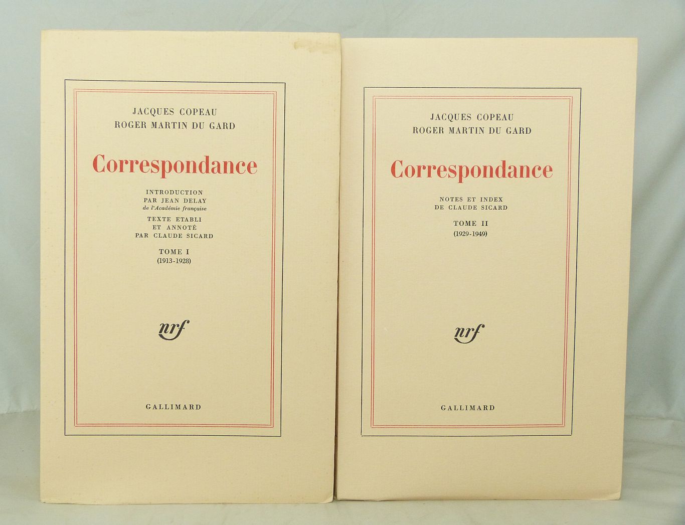 Correspondance