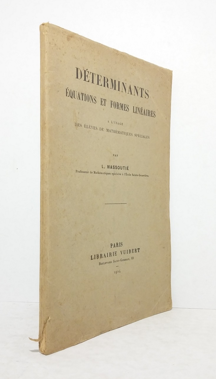 Déterminants, équations et formes linéaires