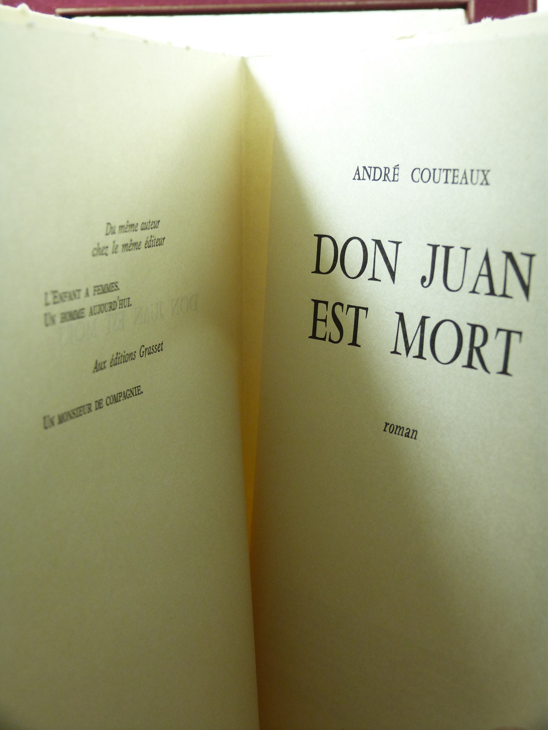 Don Juan est mort