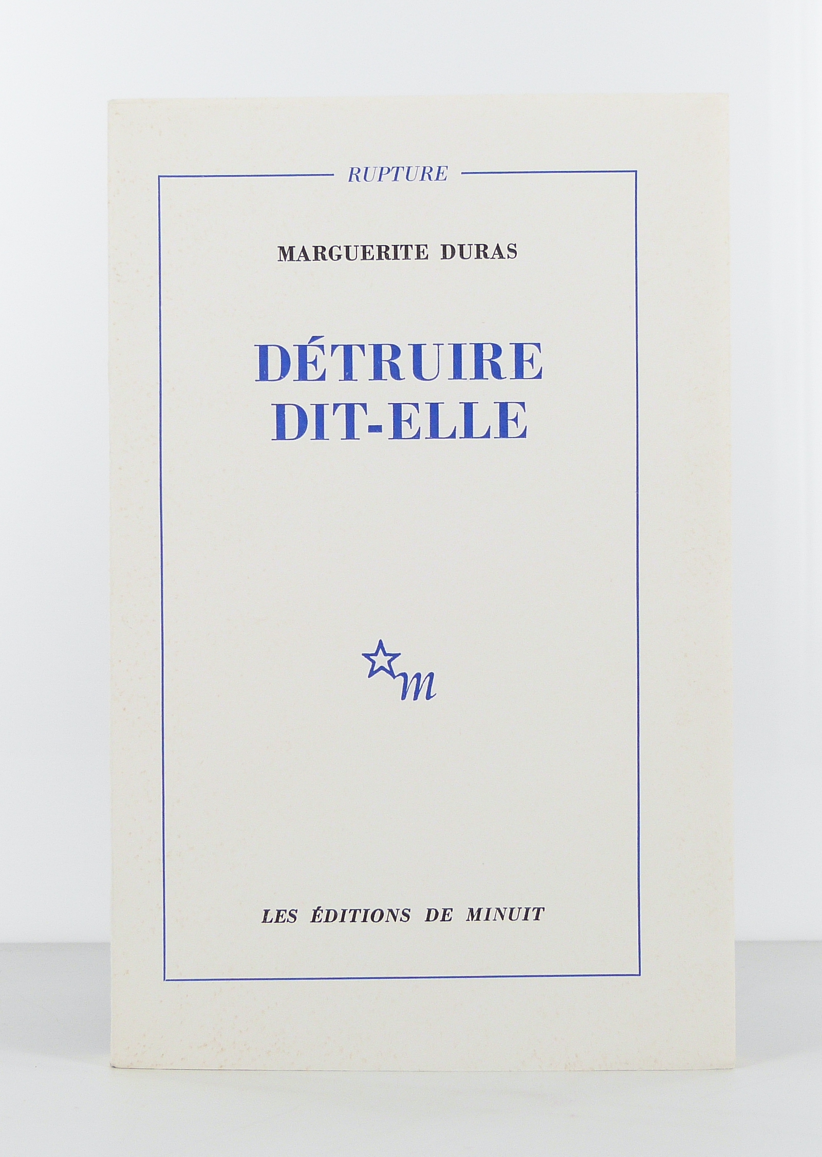 Détruire dit-elle