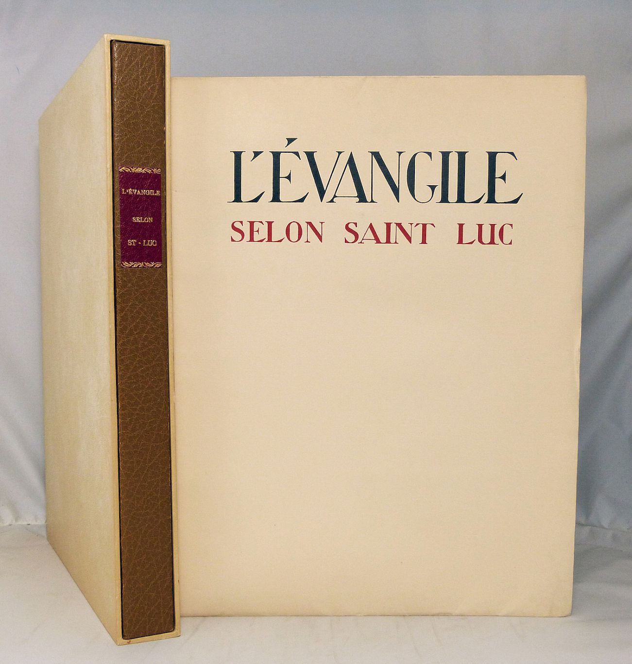 L'Evangile Selon Saint Luc