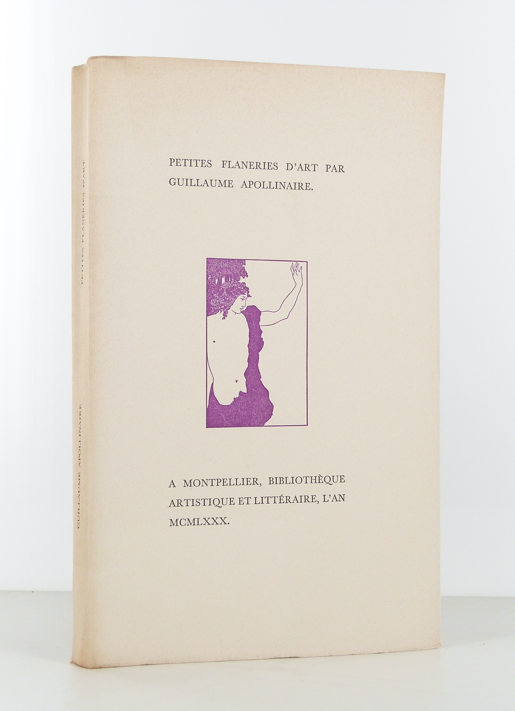 Petites flâneries d'art. textes retrouvés, préfacés et annotés par Pierre Caizergues.