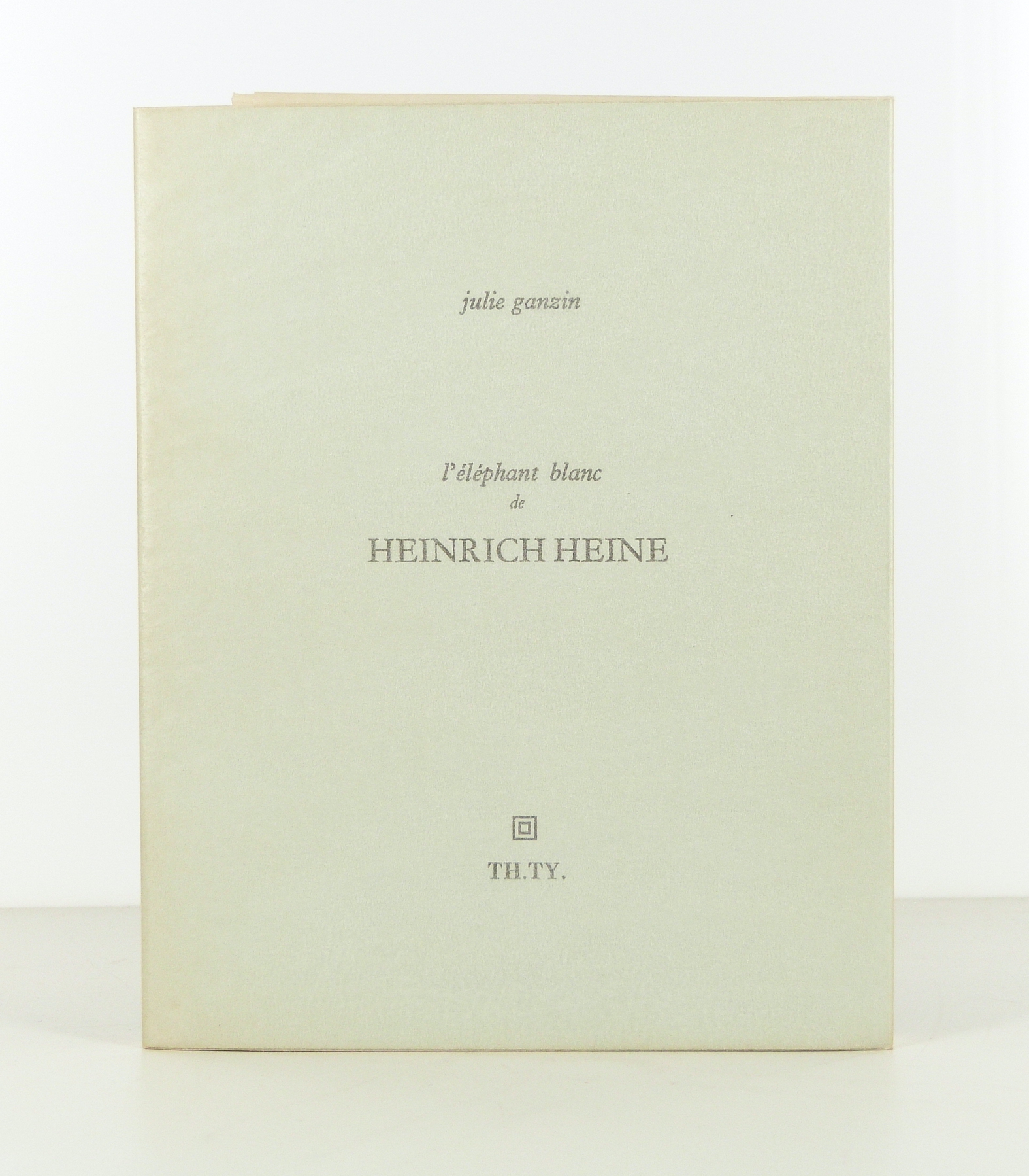 L'éléphant blanc de Heinrich Heine