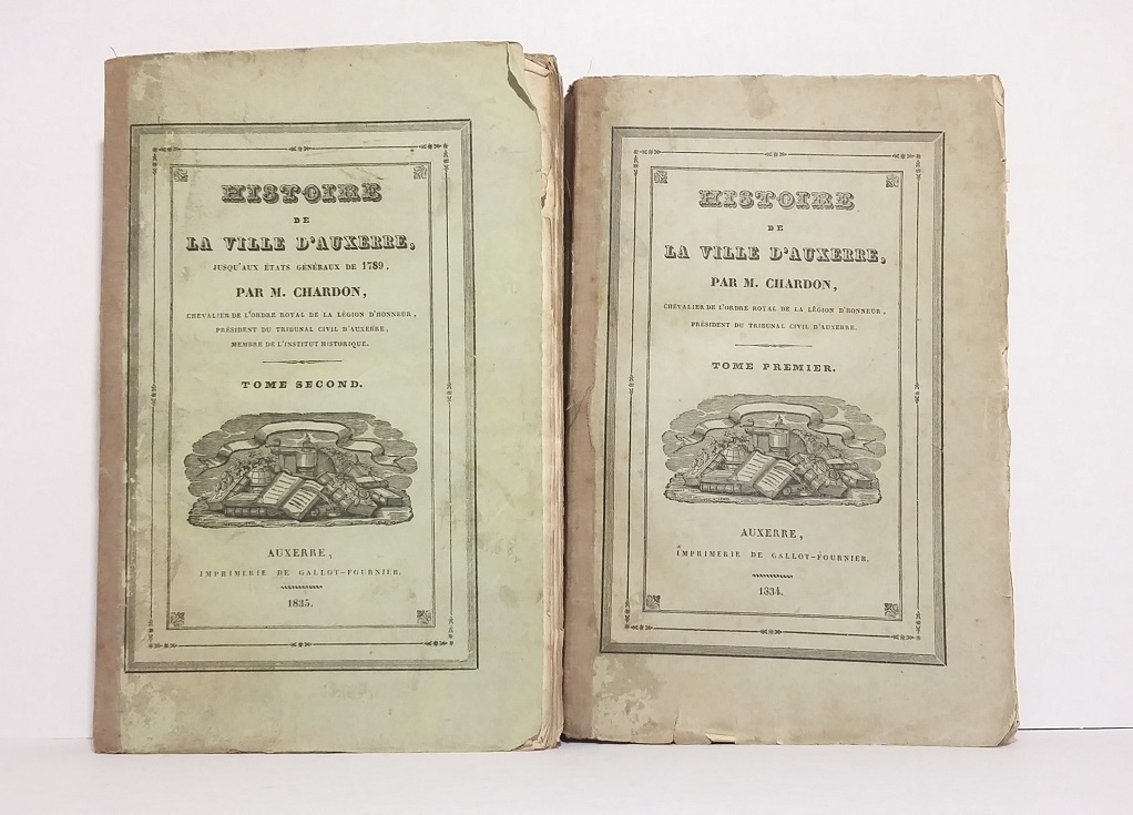 Histoire de la ville d'Auxerre - Tomes 1 et 2