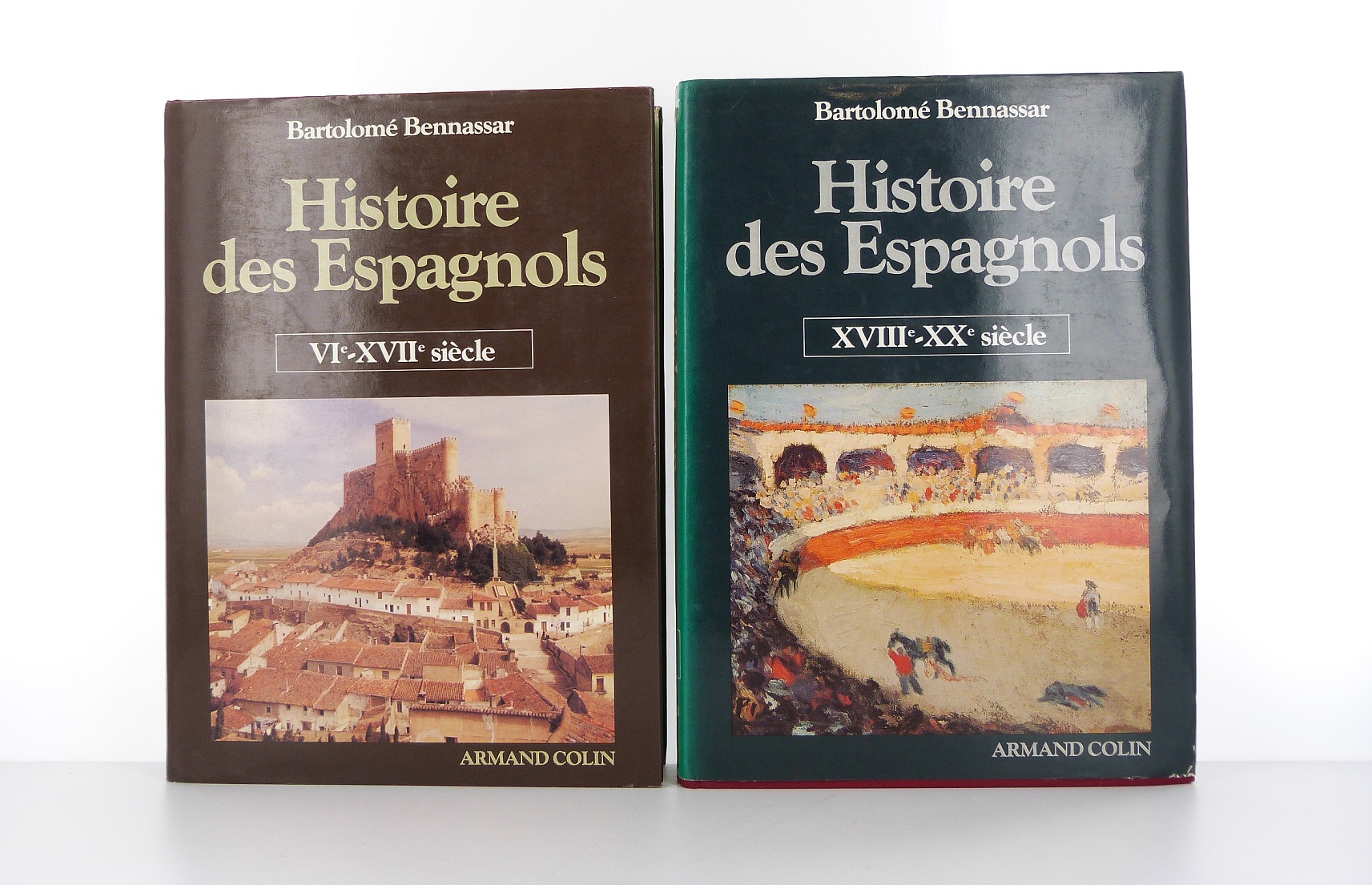 Histoire des espagnols - Tomes I (VIe-XVIIe siècle) et II (XVIIIe-XXe siècle)