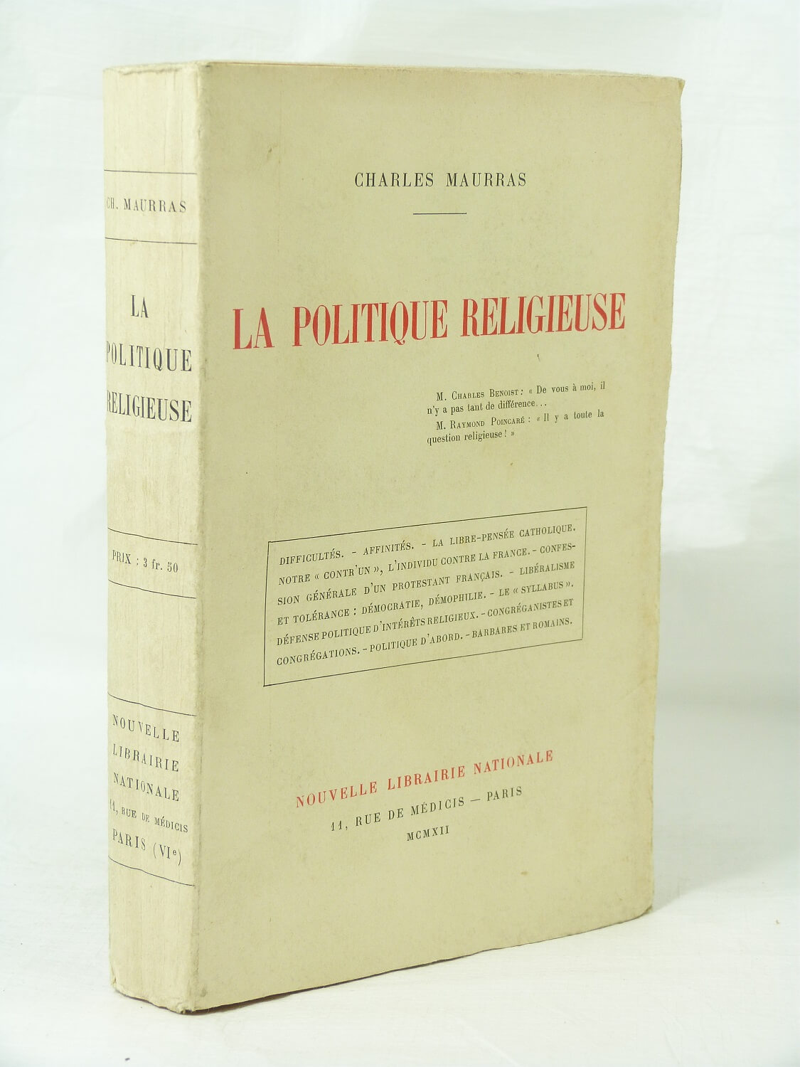 La politique religieuse