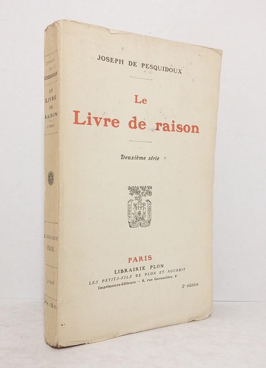 Le Livre de raison - Deuxième série