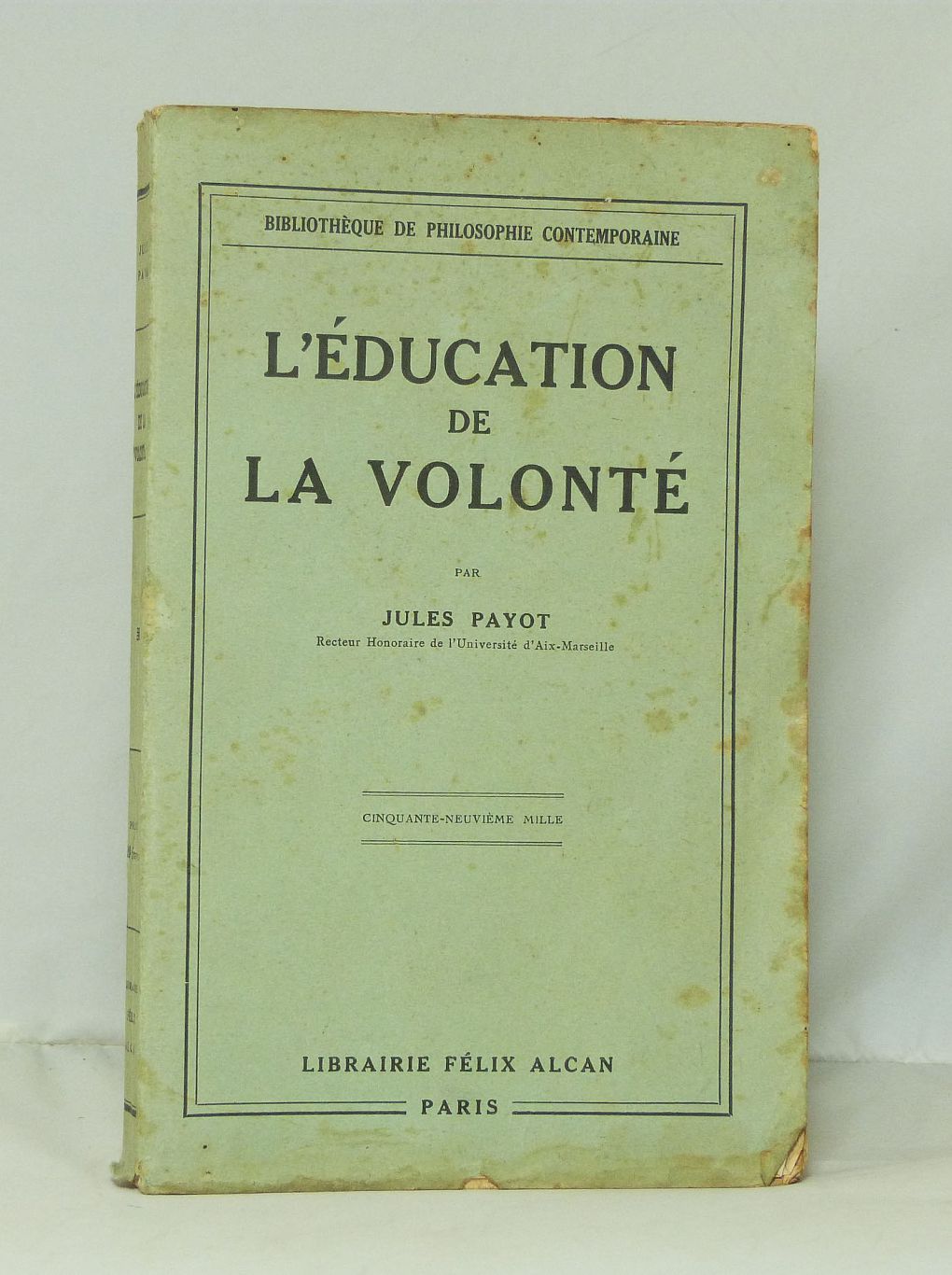 L'éducation de la volonté