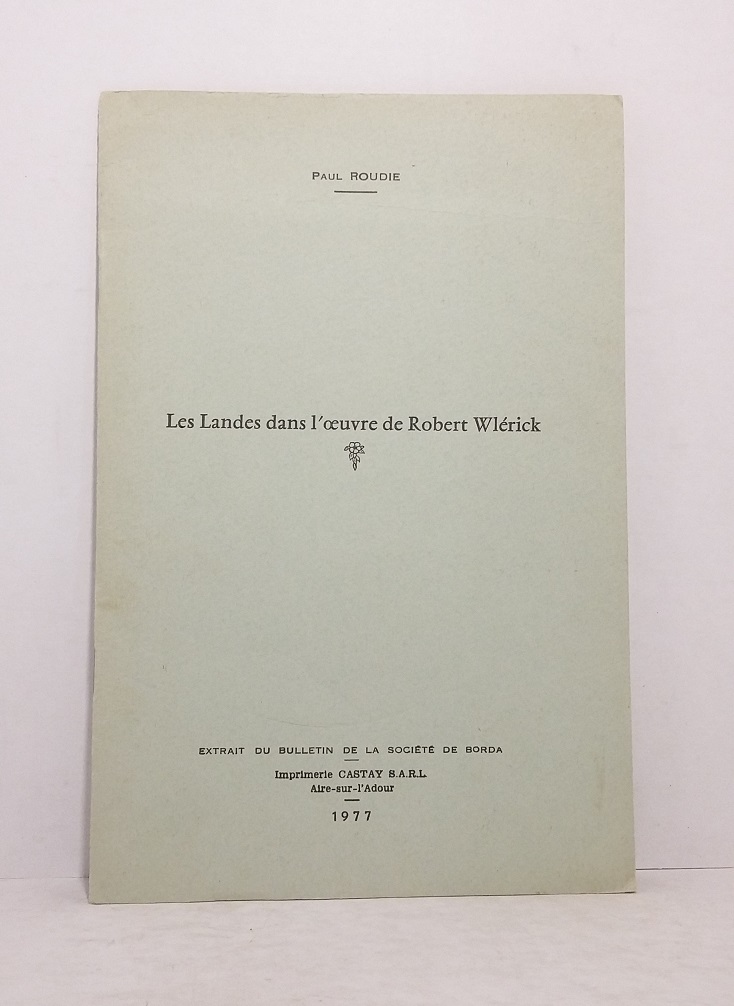 Les Landes dans l'oeuvre de Robert Wlérick