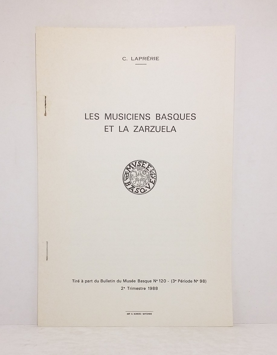 Les musiciens basques et la zarzuela