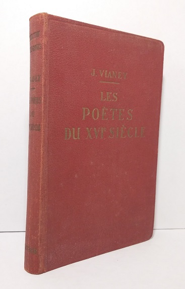 les poètes du xvie siècle