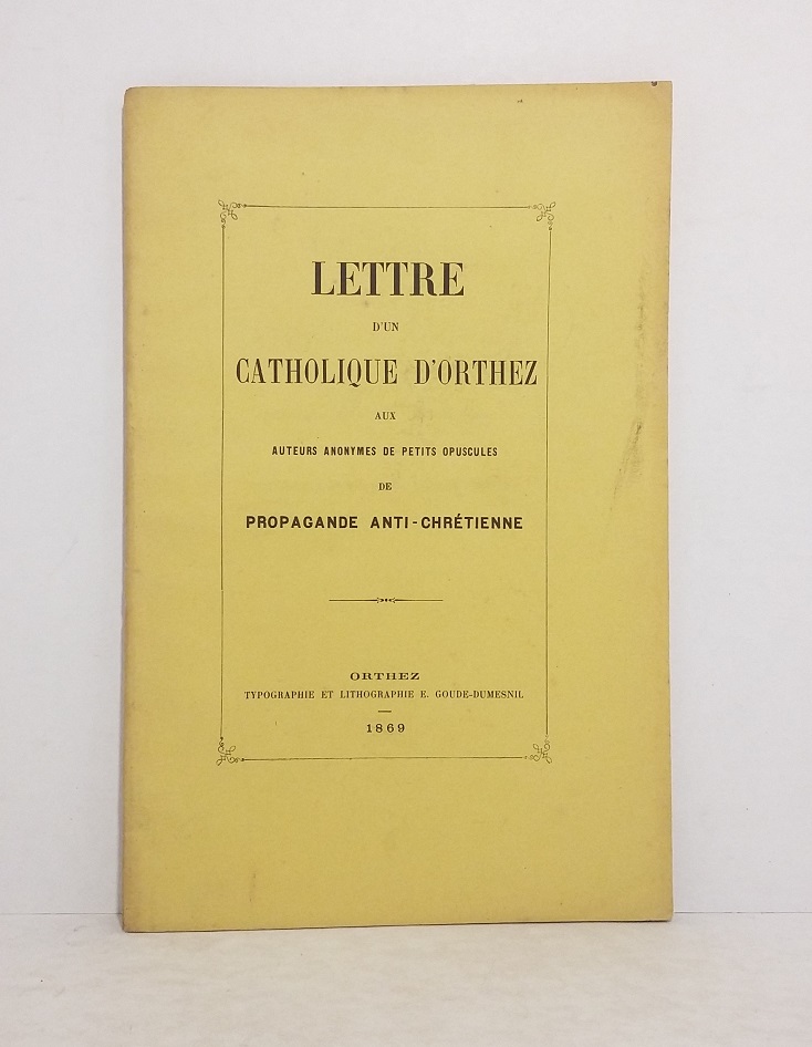 Lettre d'un catholique d'Orthez