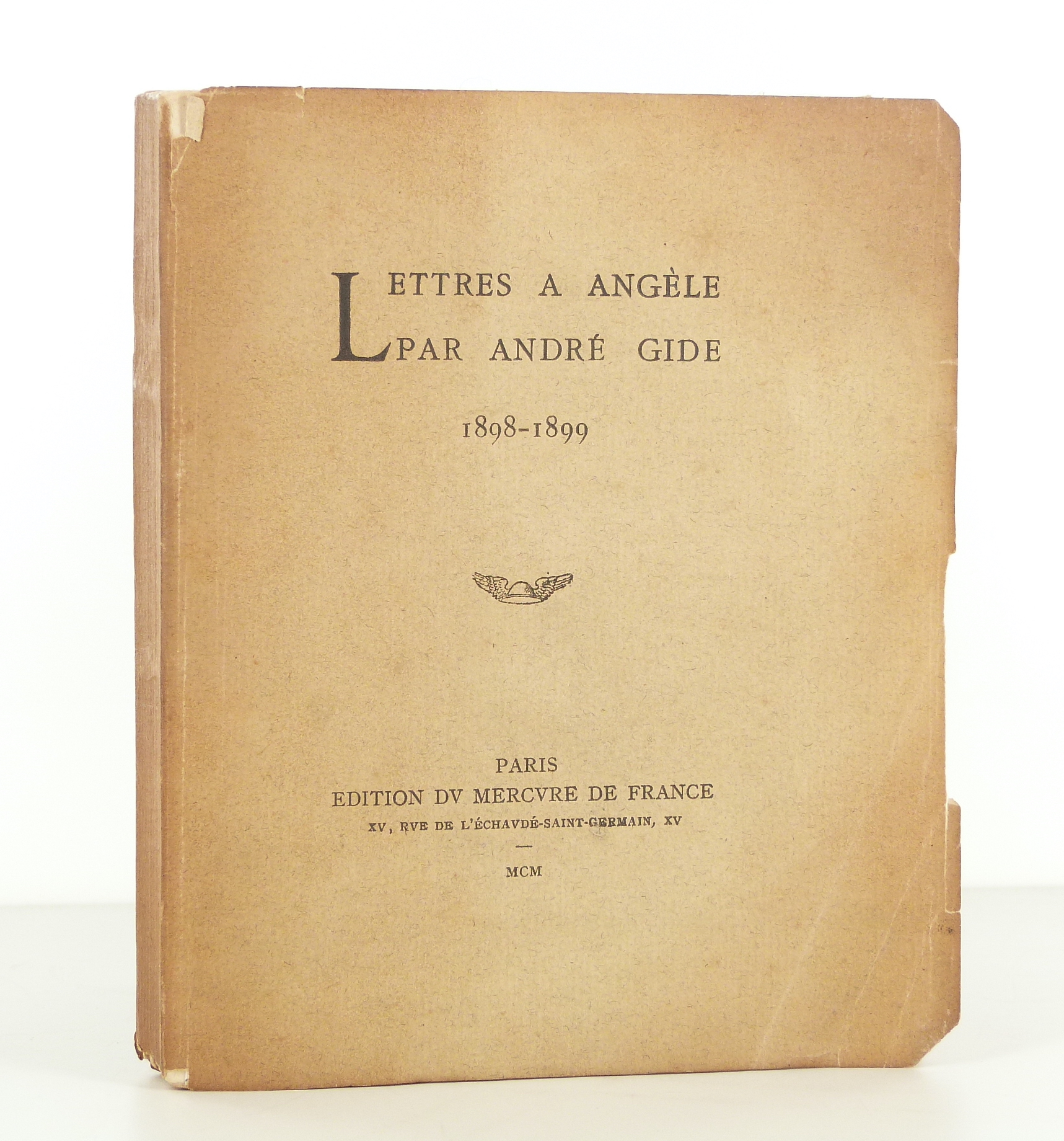 Lettres à Angèle (1898-1899)