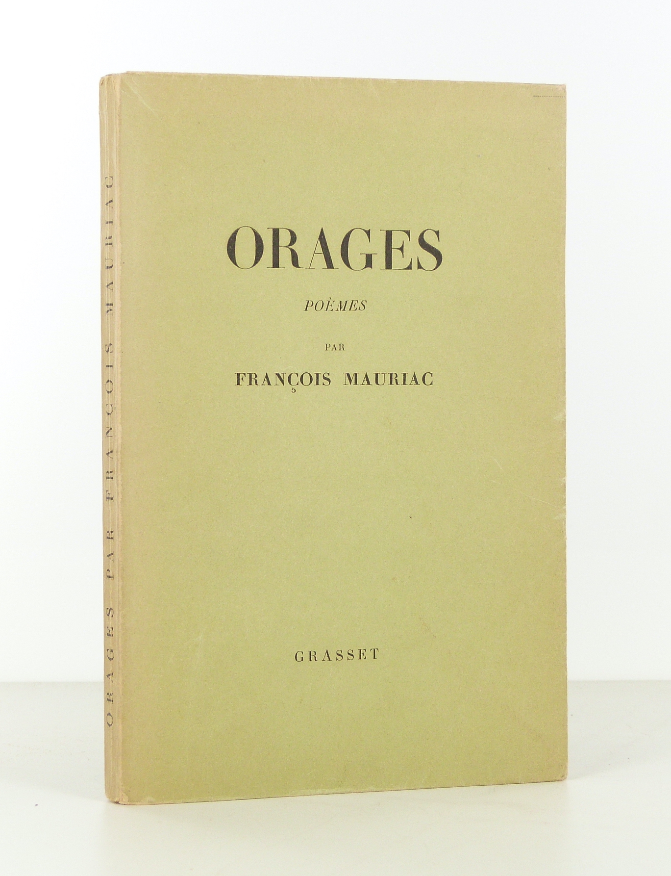 Orages. Poèmes.