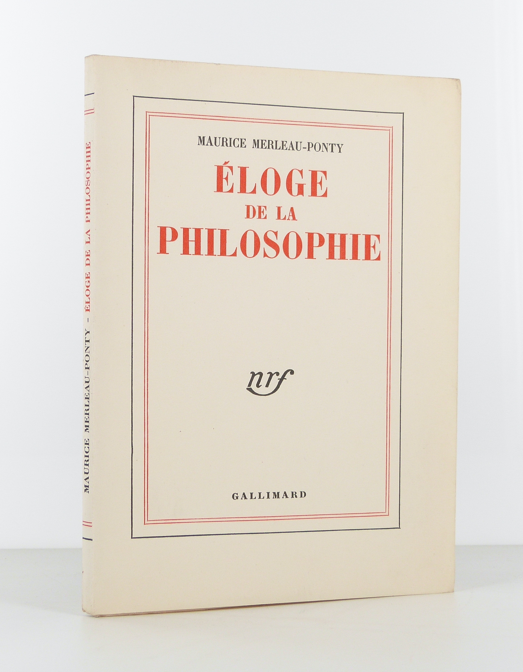 Éloge de la philosophie