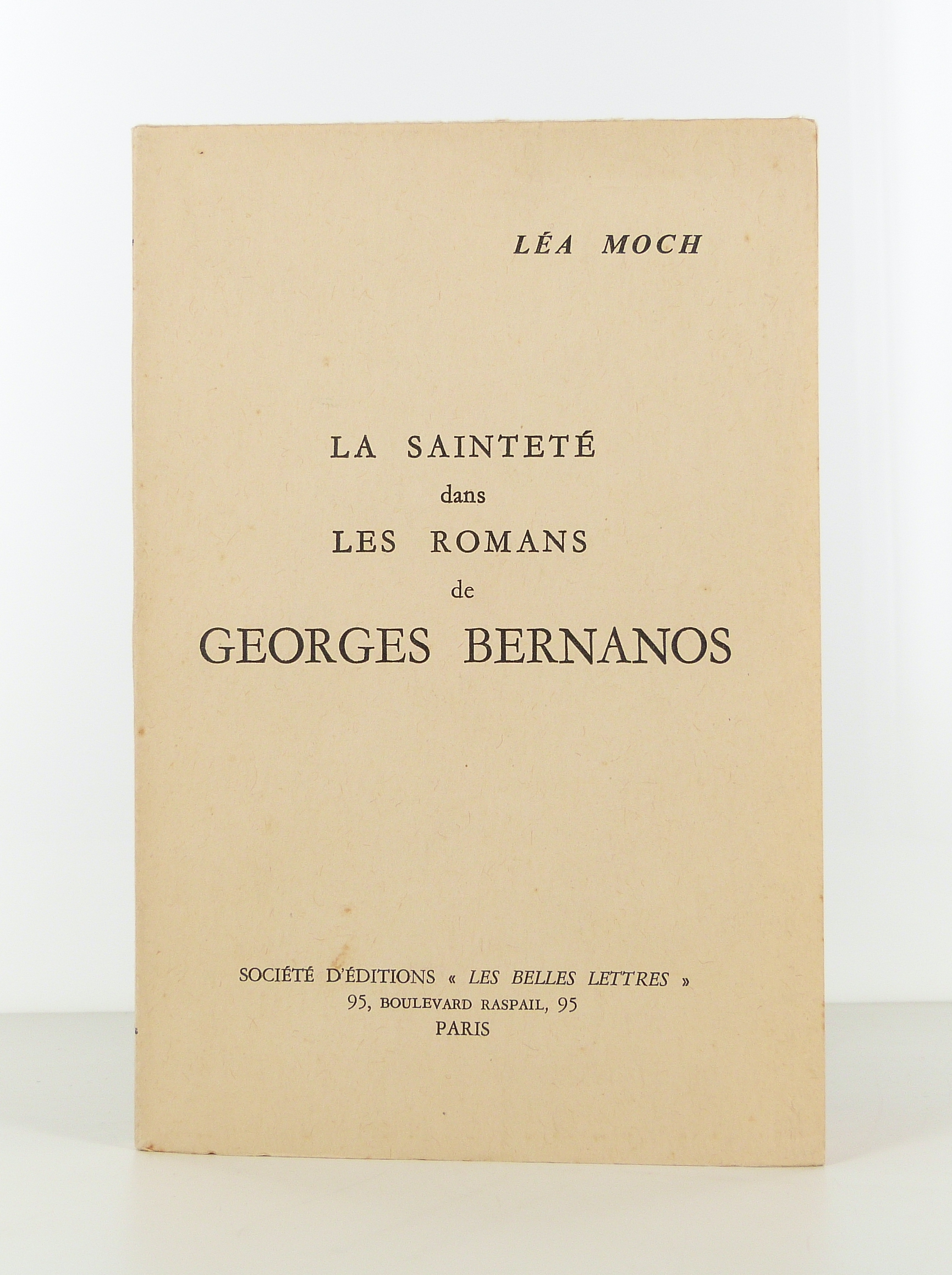 La sainteté dans les romans de Georges Bernanos