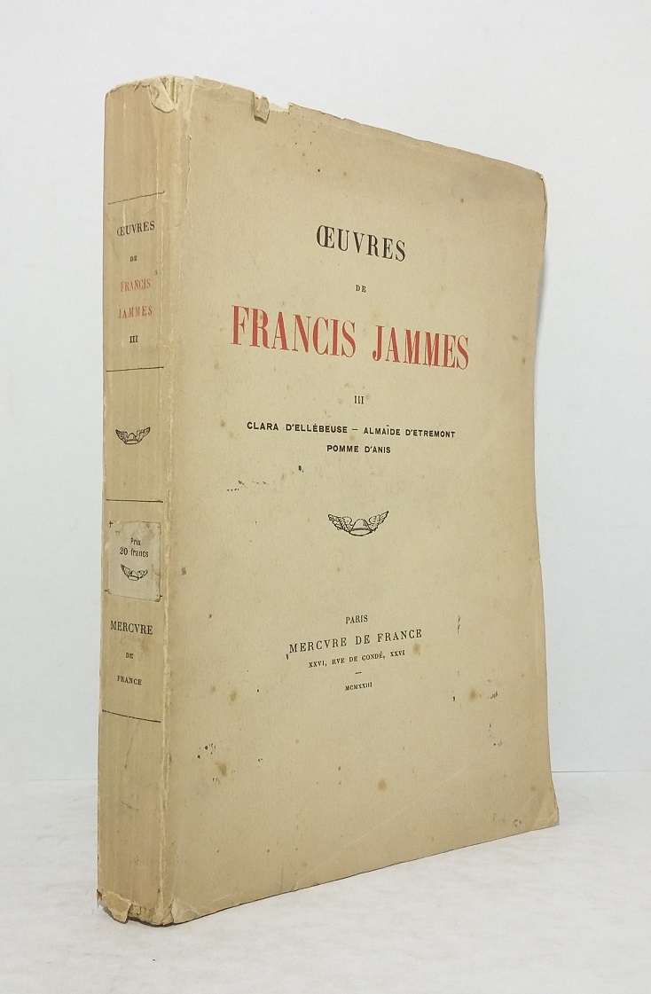 Oeuvres Francis Jammes III
