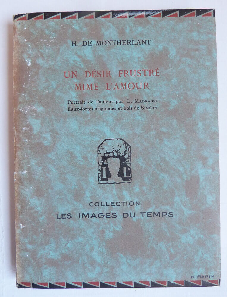 Un désir frustré mime l'amour