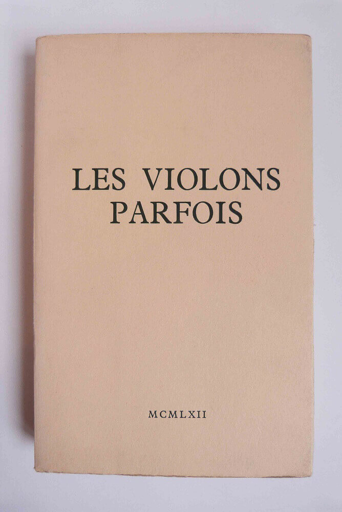 Les violons parfois