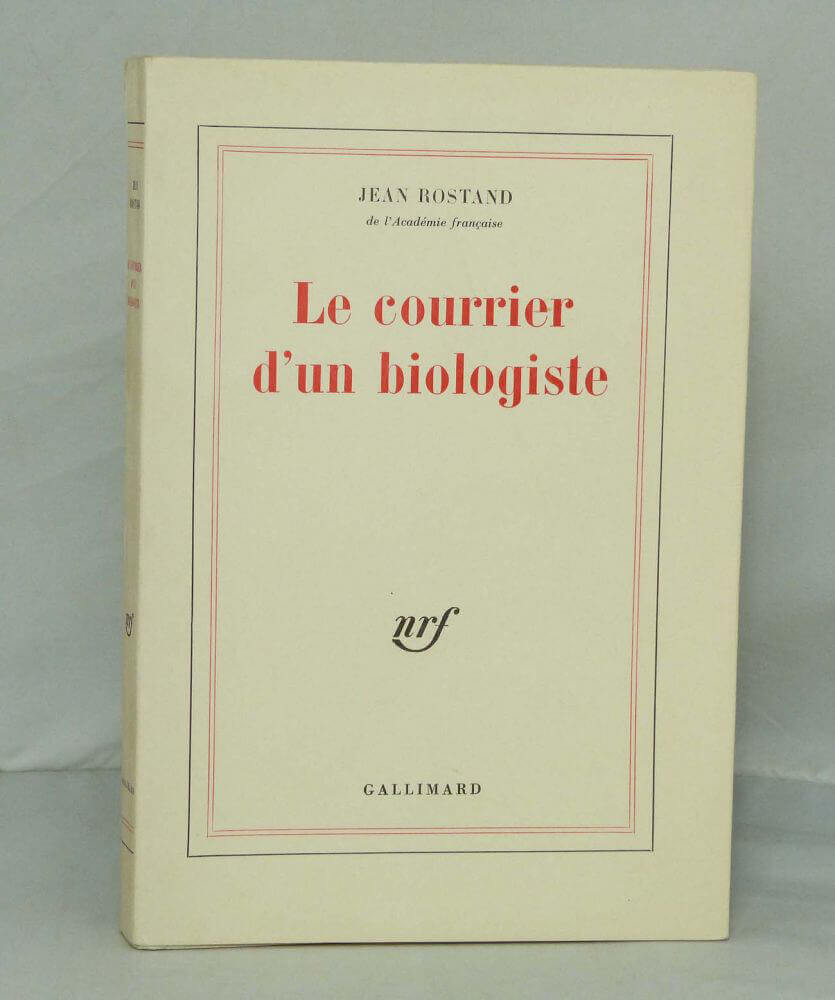 Le courrier d'un biologiste