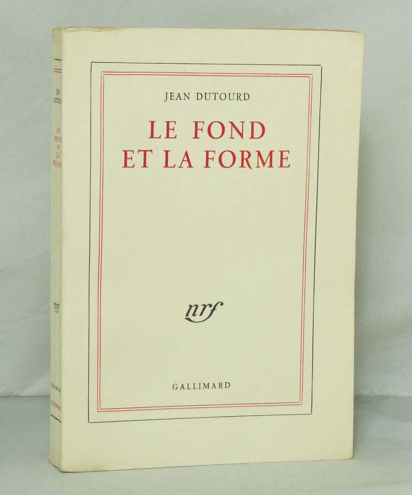 Le fond et la forme