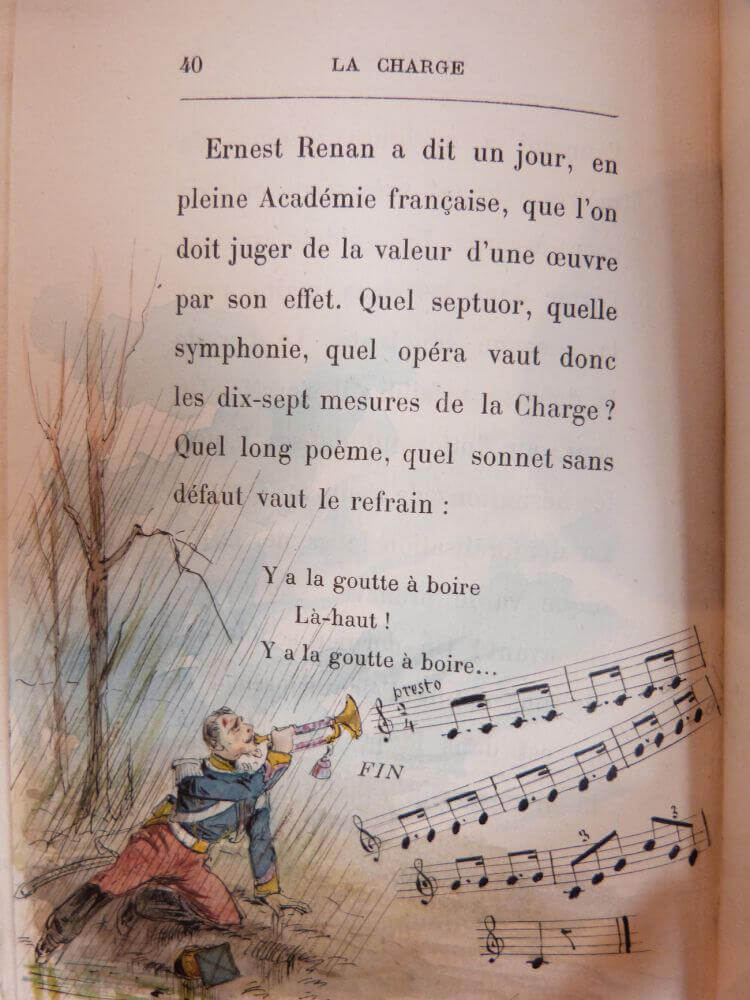 La charge. Tableau de bataille. par HOUSSAYE (Henri): Relié. (1894