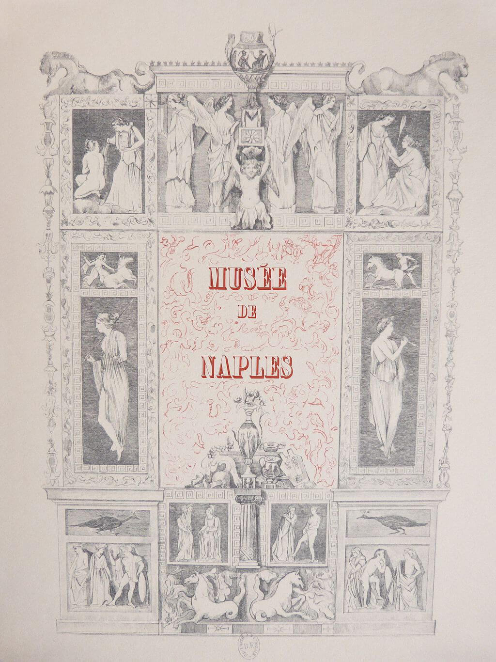 Peintures, bronzes et statues érotiques du Cabinet Secret, avec leur explication par M. C. F., contenant soixante gravures.