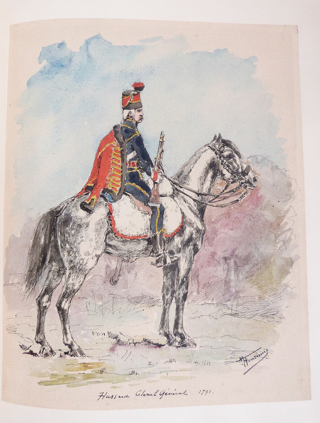 Les Hussards. Les Vieux Régiments, 1692-1792