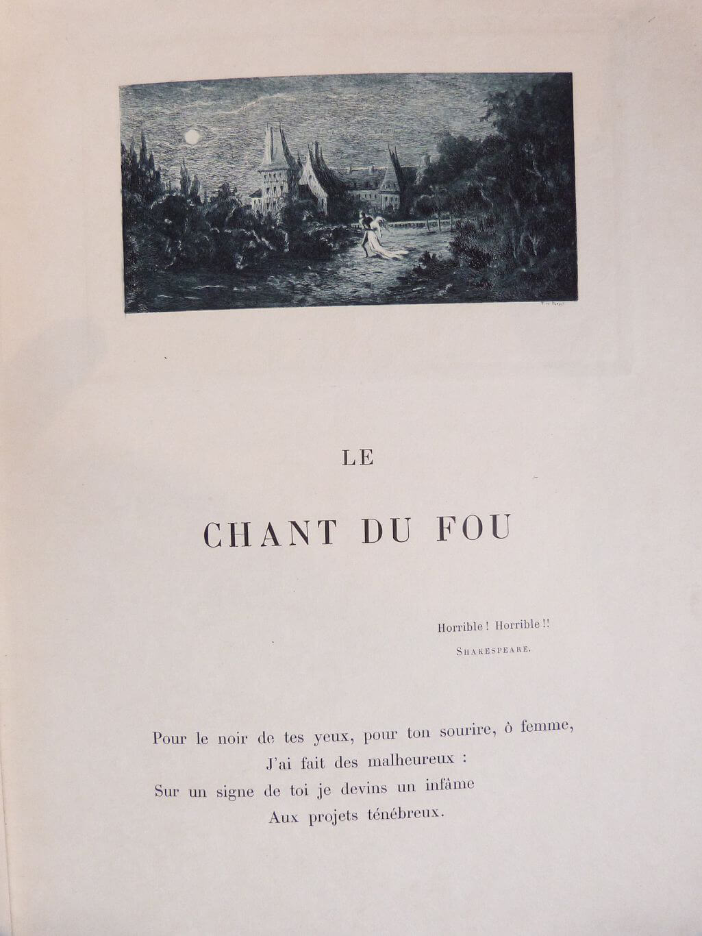 Le chant du fou