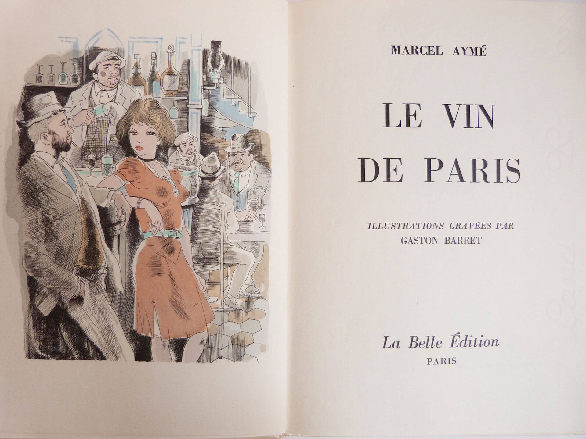 Le vin de Paris - Le boeuf clandestin - Le passe muraille - La belle image - La vouivre - La jument verte