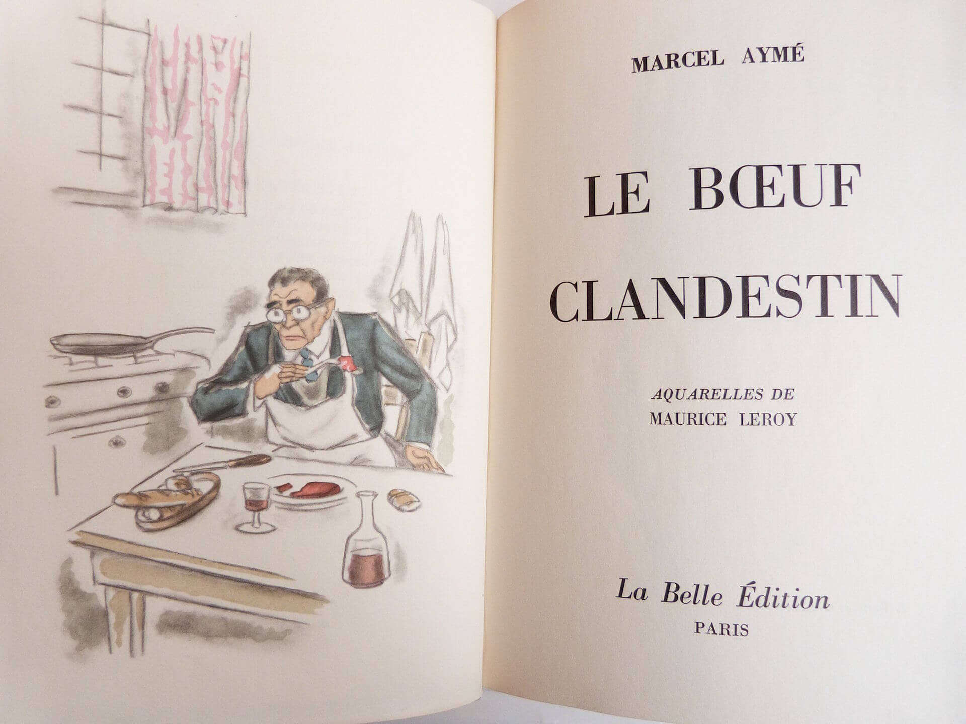 Le vin de Paris - Le boeuf clandestin - Le passe muraille - La belle image - La vouivre - La jument verte