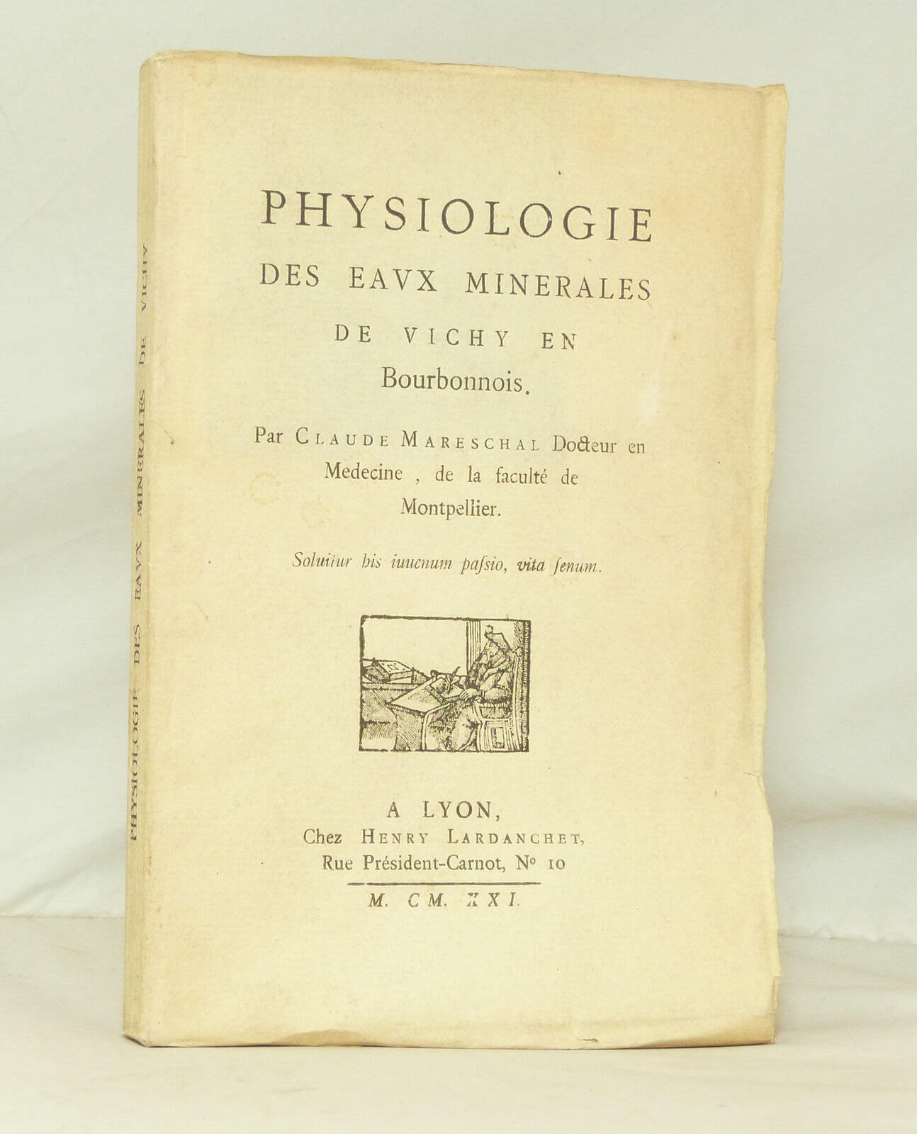 Physiologie des eaux minérales de Vichy en Bourbonnois