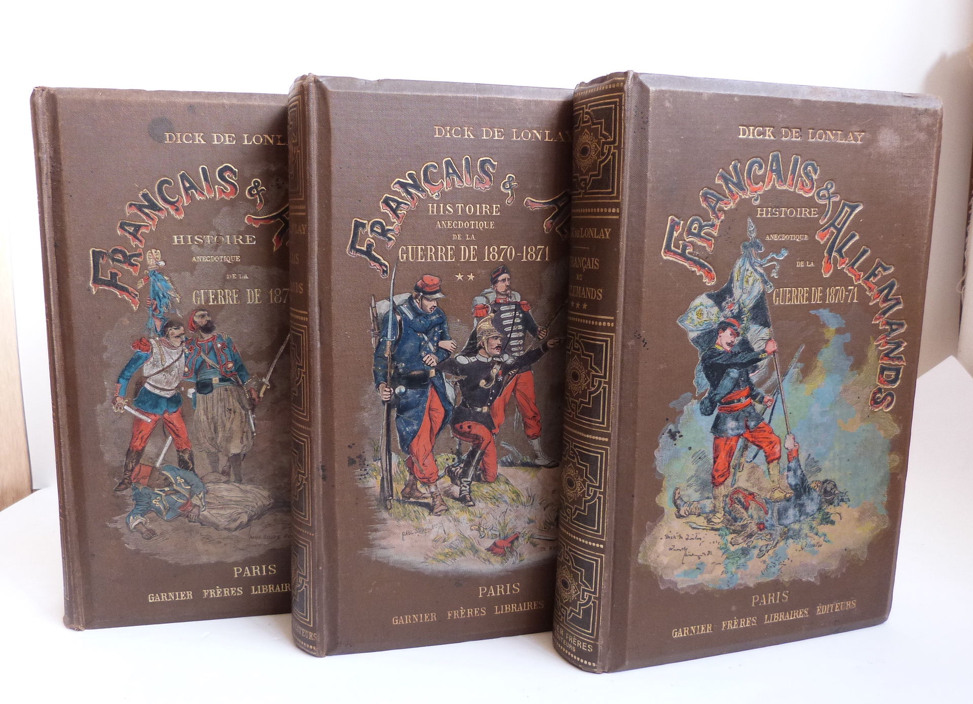 Français & Allemands. Histoire anecdotique de la guerre de 1870-1871.