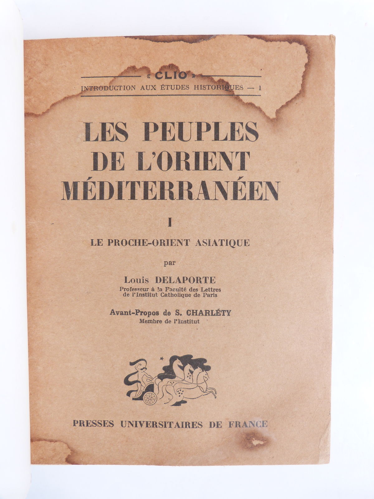 Les peuples de l'Orient méditerranéen