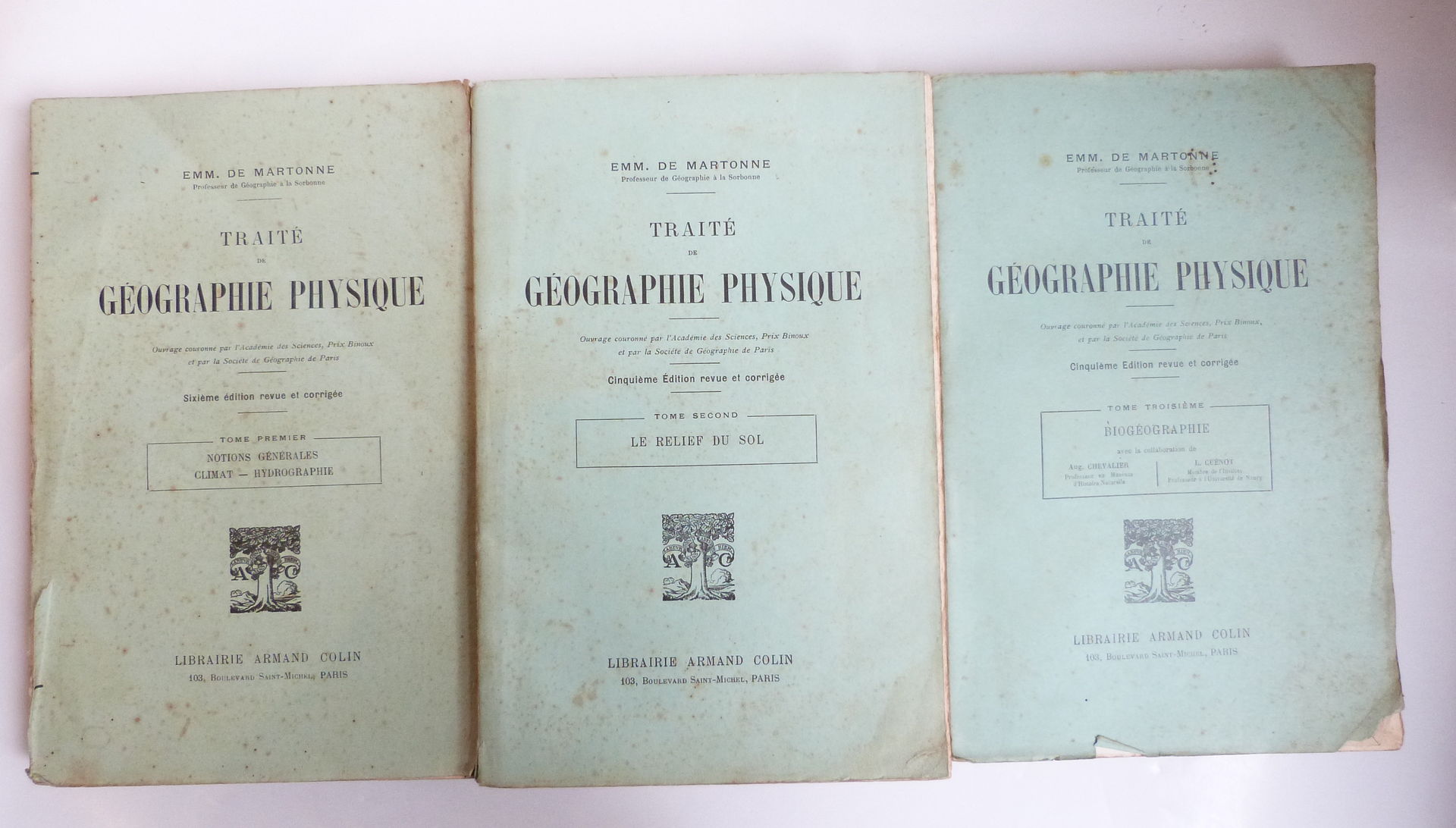 Traité de géographie physique