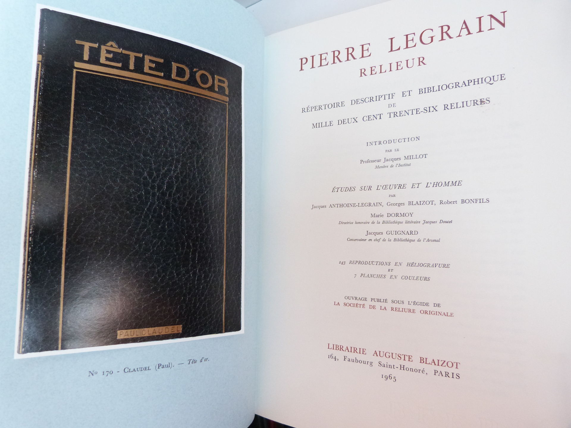 Pierre Legrain relieur