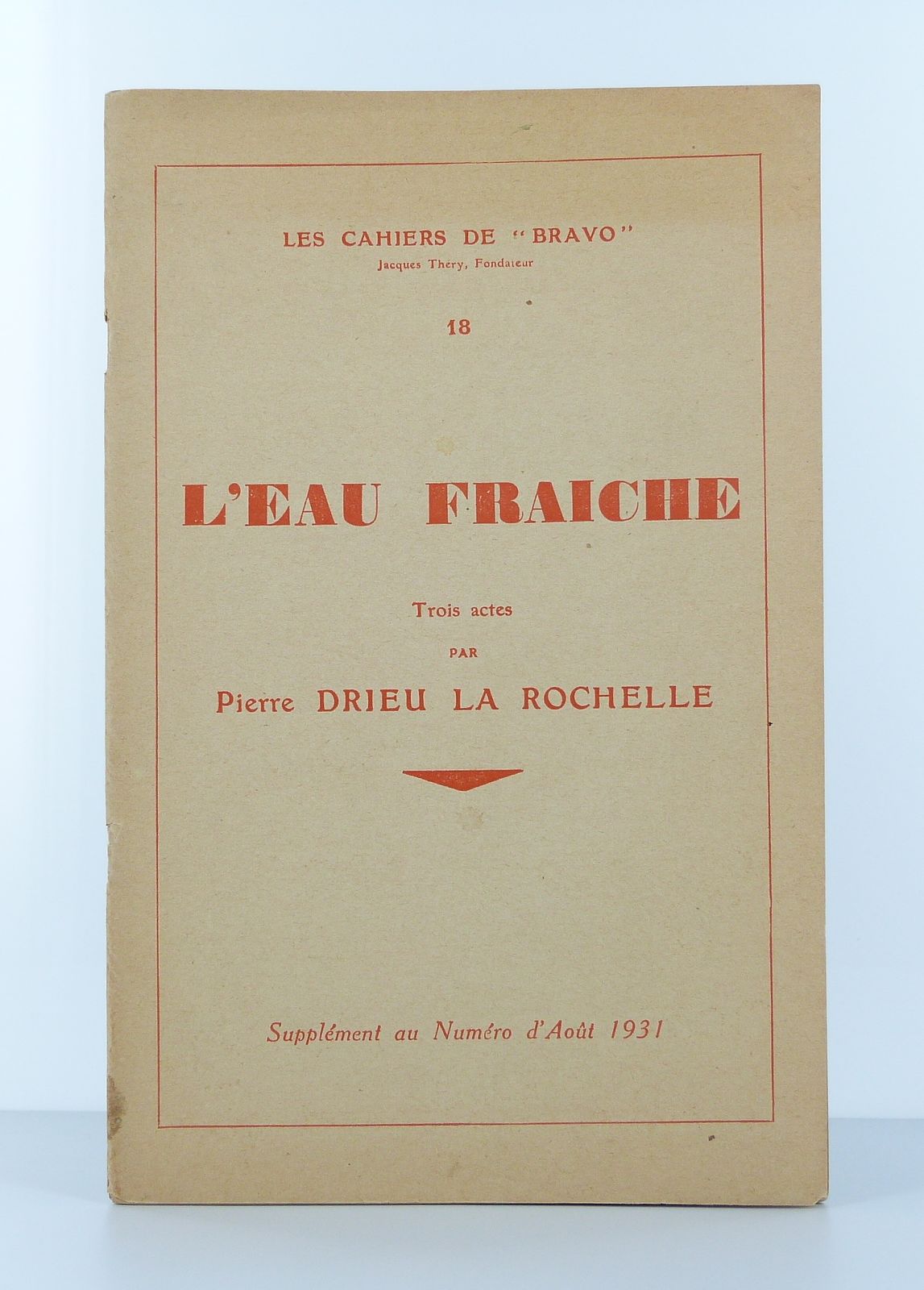 L'eau fraîche