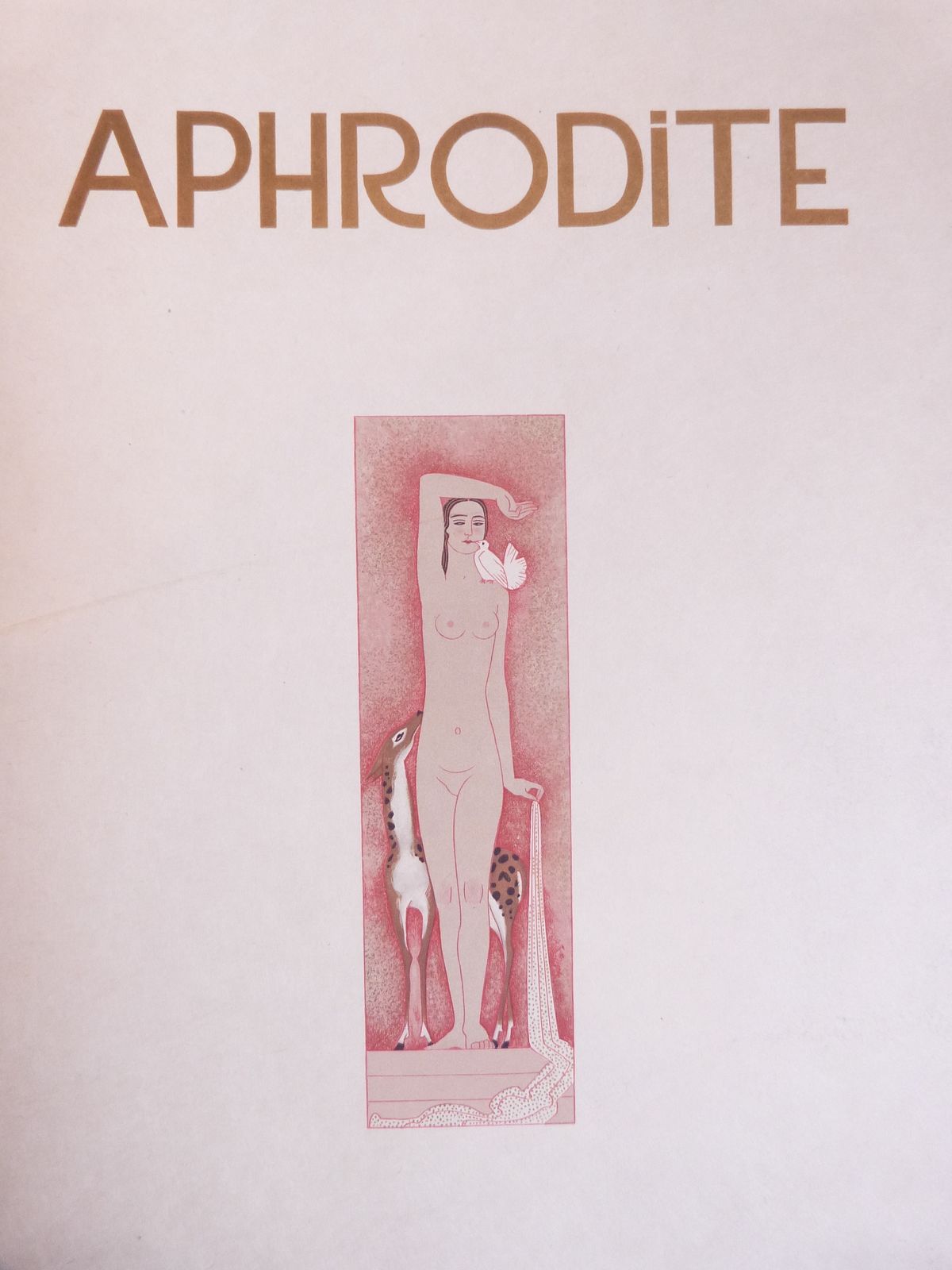 Aphrodite, moeurs antiques 