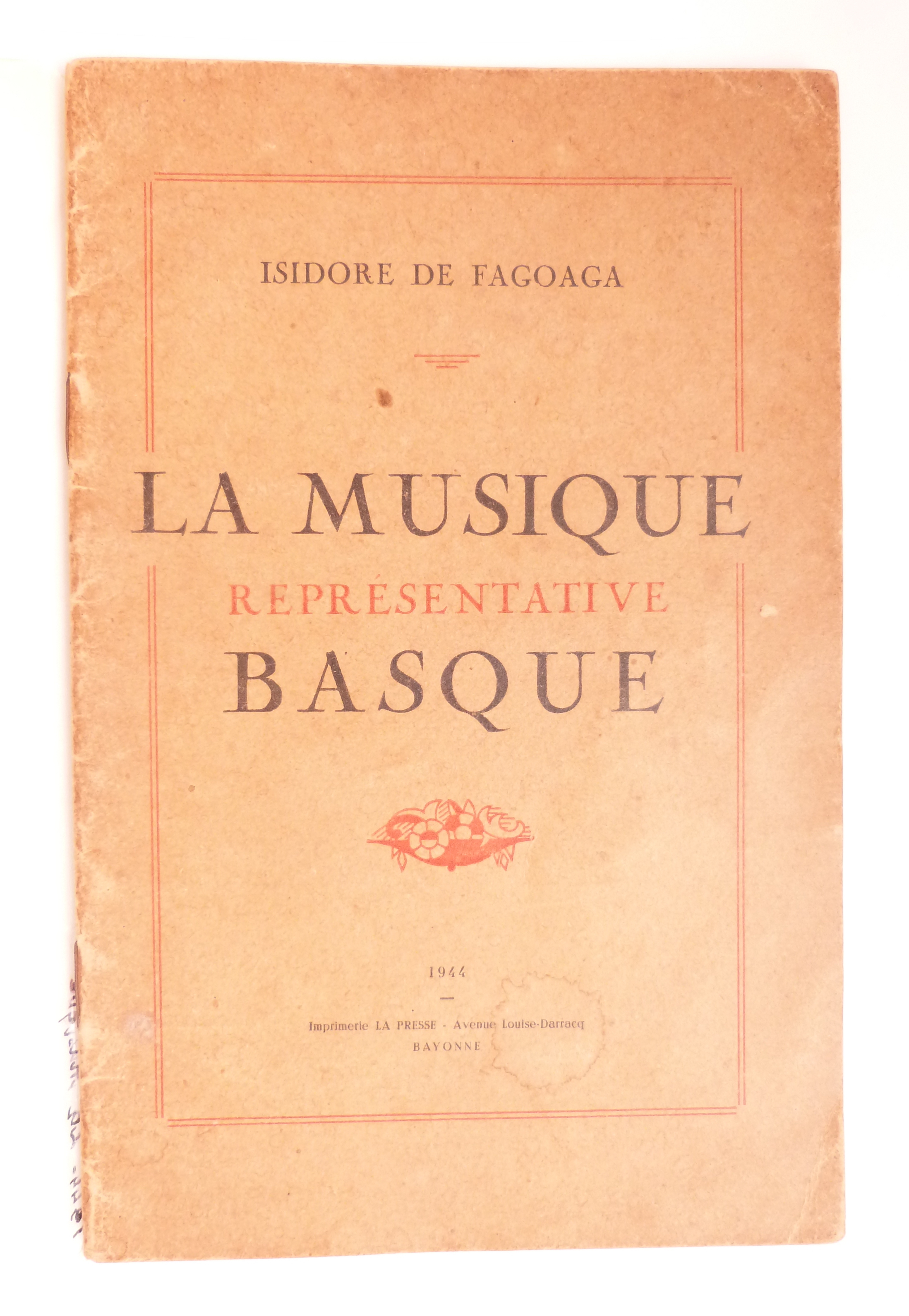 La musique représentative basque