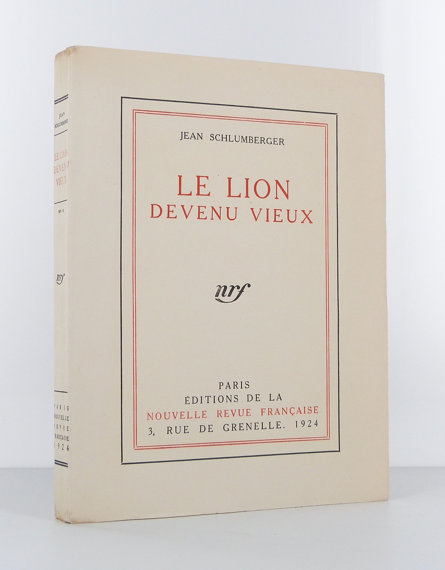 Le lion devenu vieux