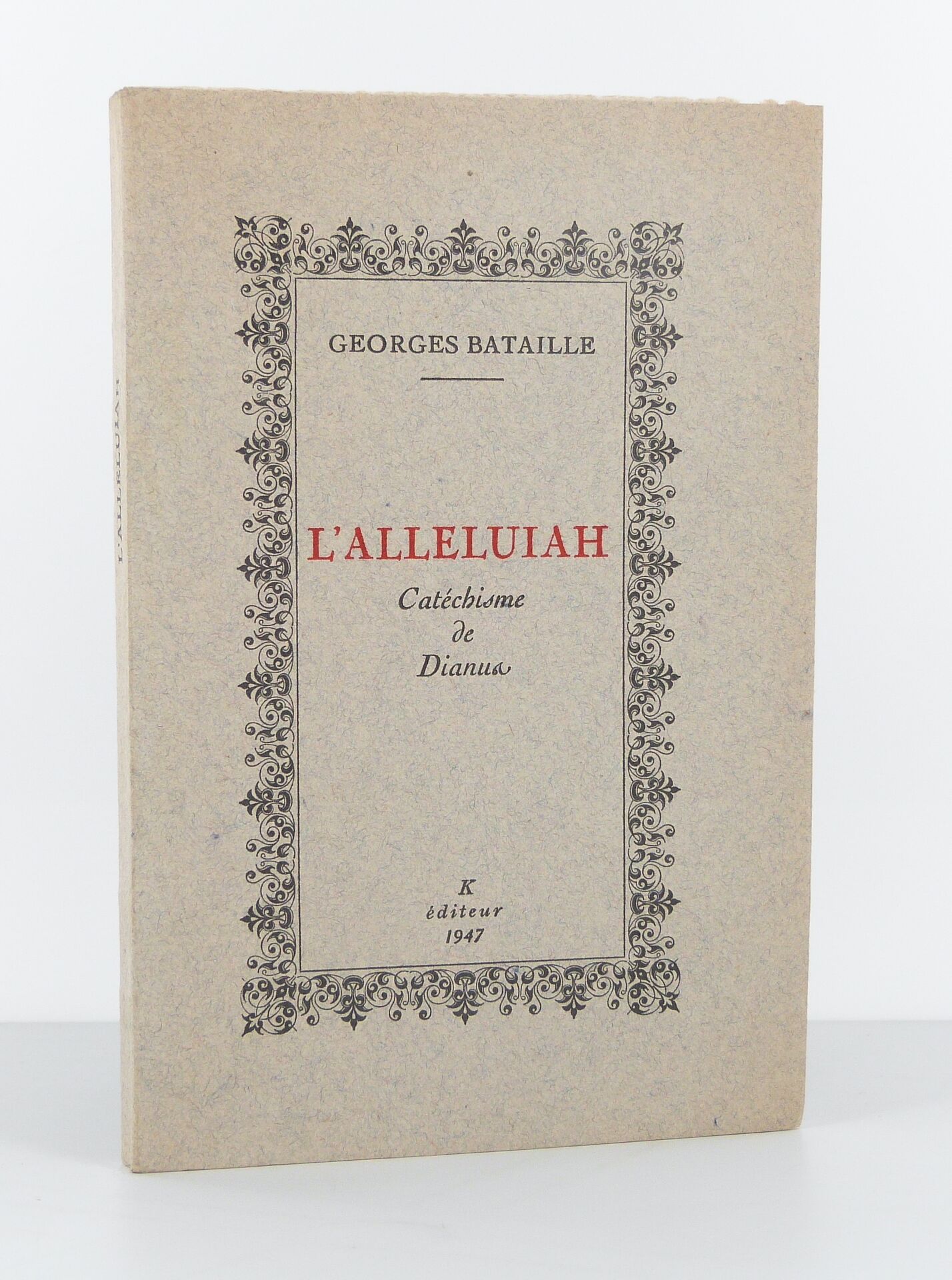 L'Alleluiah. Catéchisme de Dianus. 