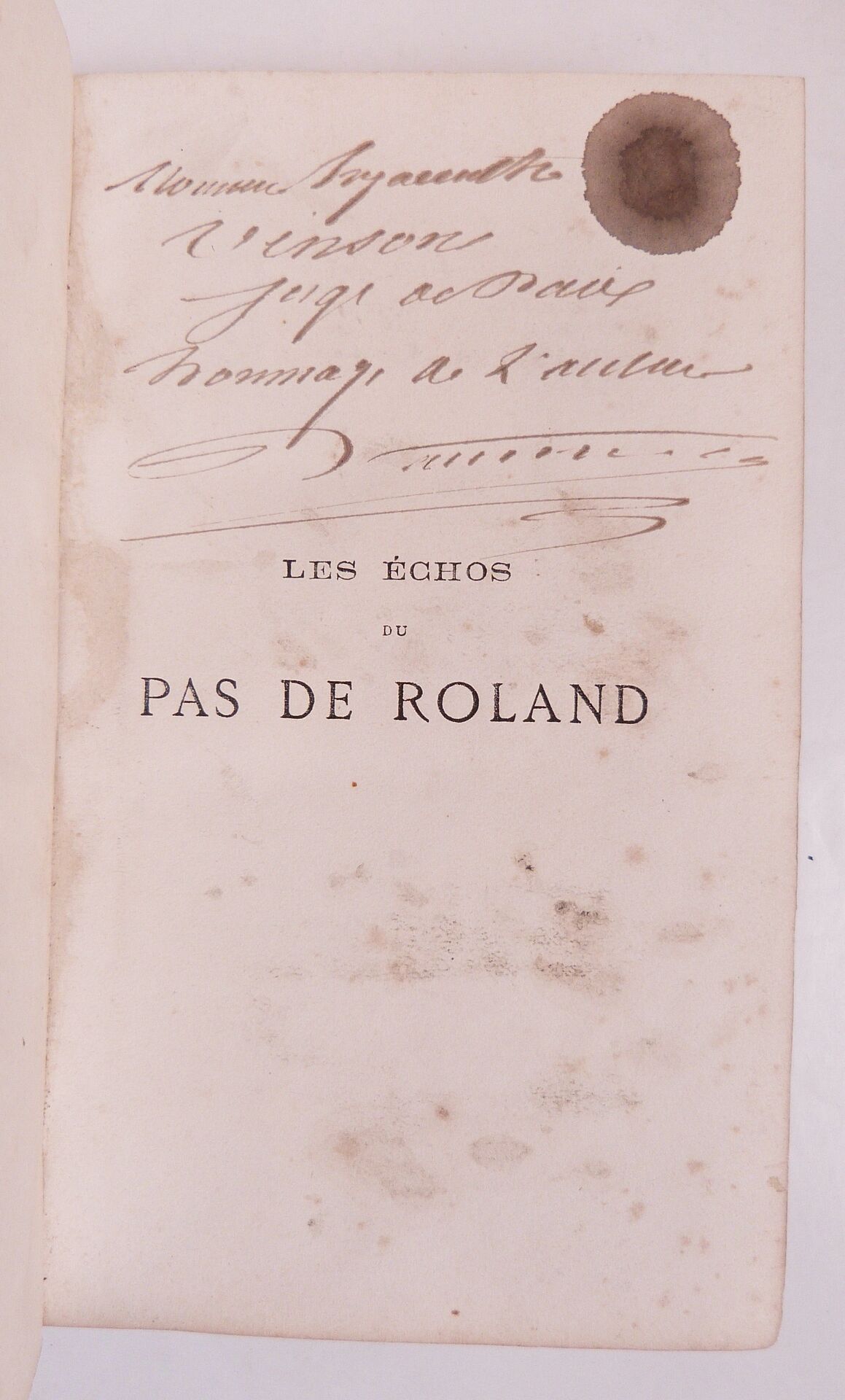 Les échos du Pas de Roland