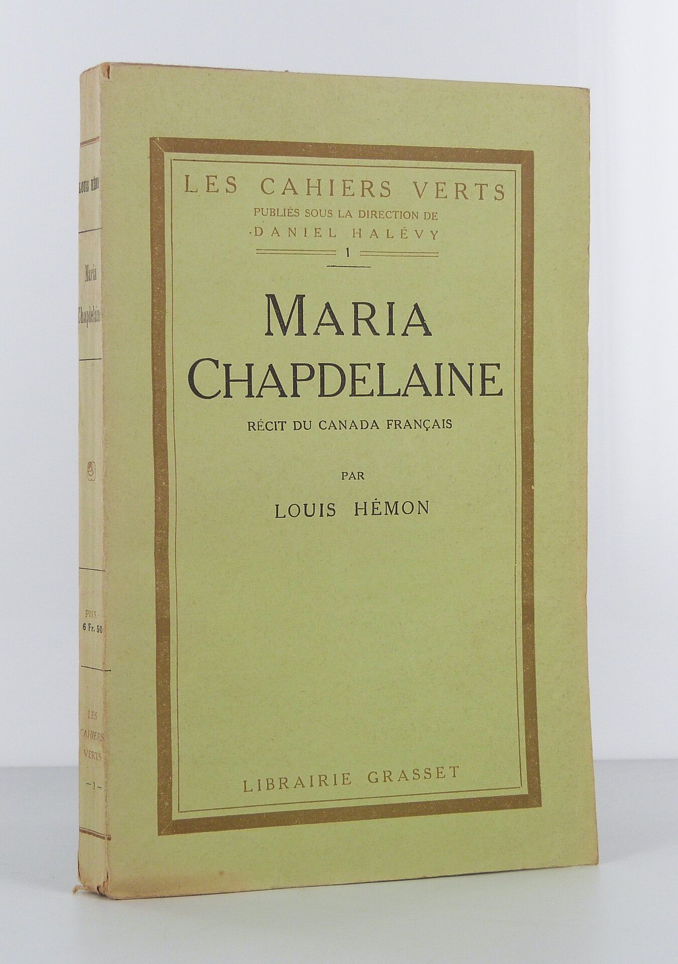 Maria Chapdelaine. Récit du Canada français.