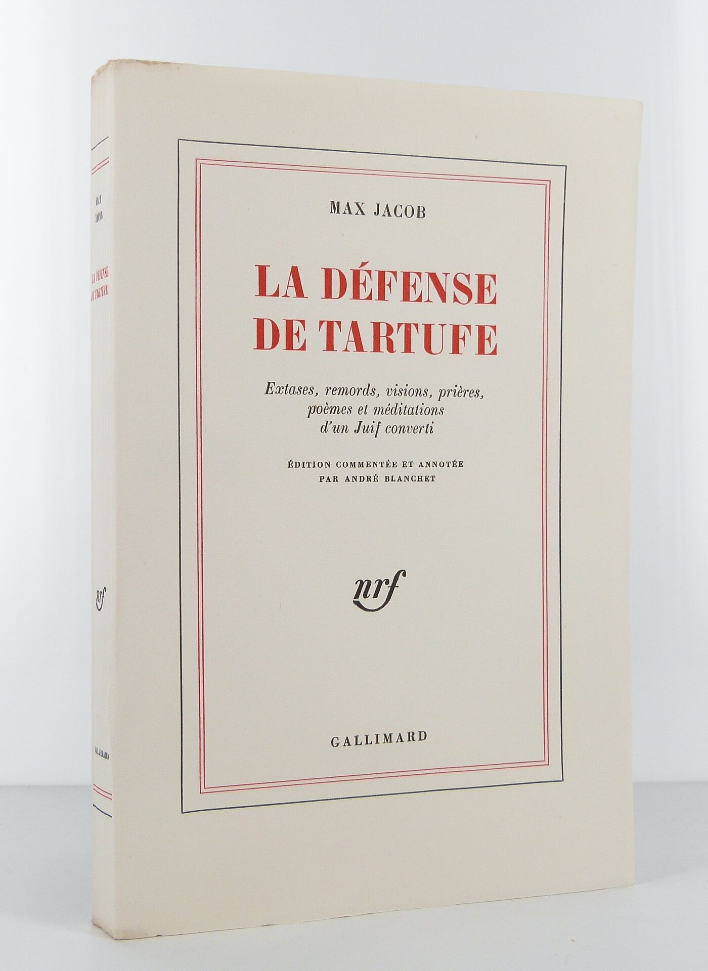 La défense de Tartuffe.