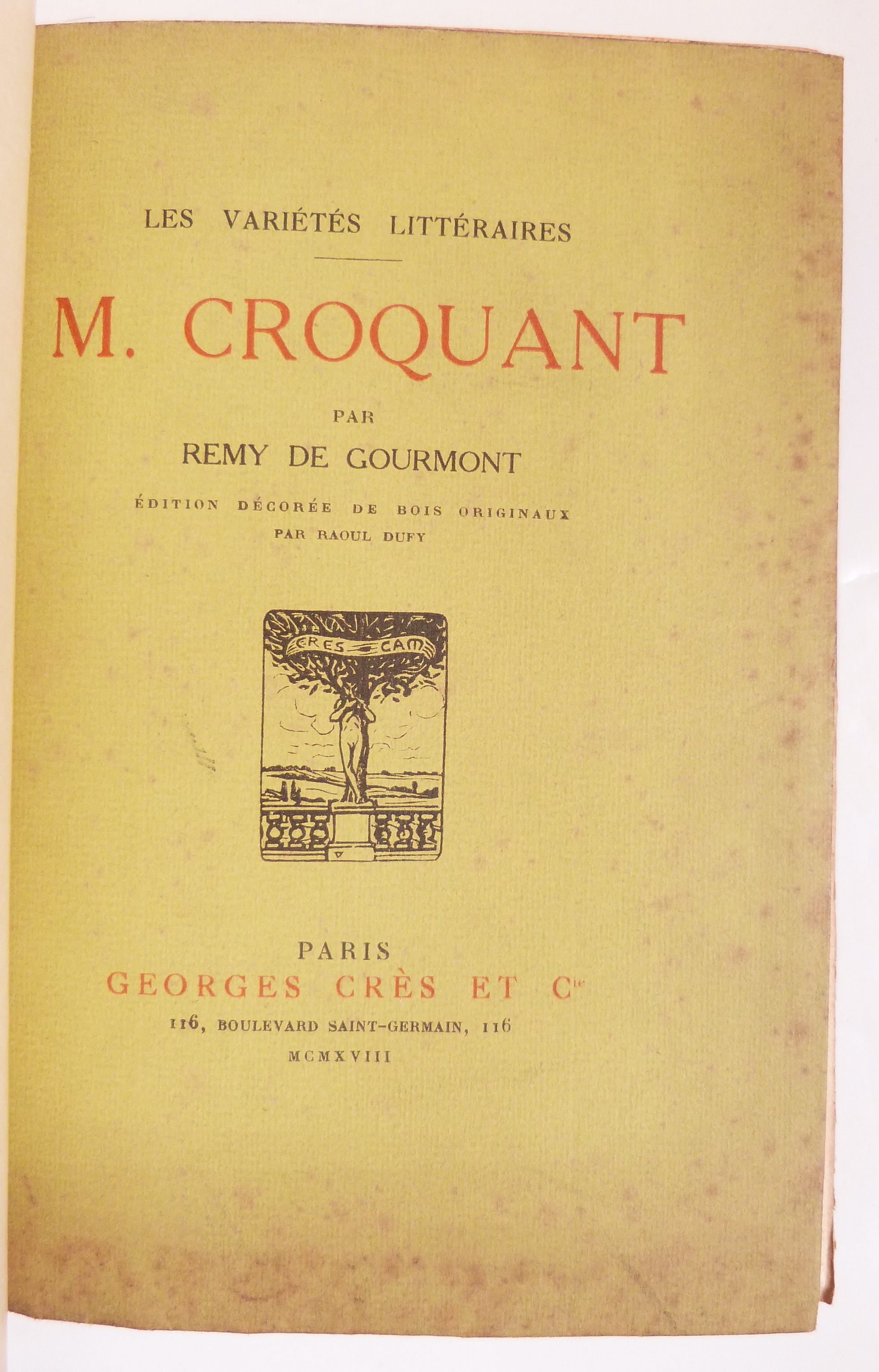 M. Croquant.