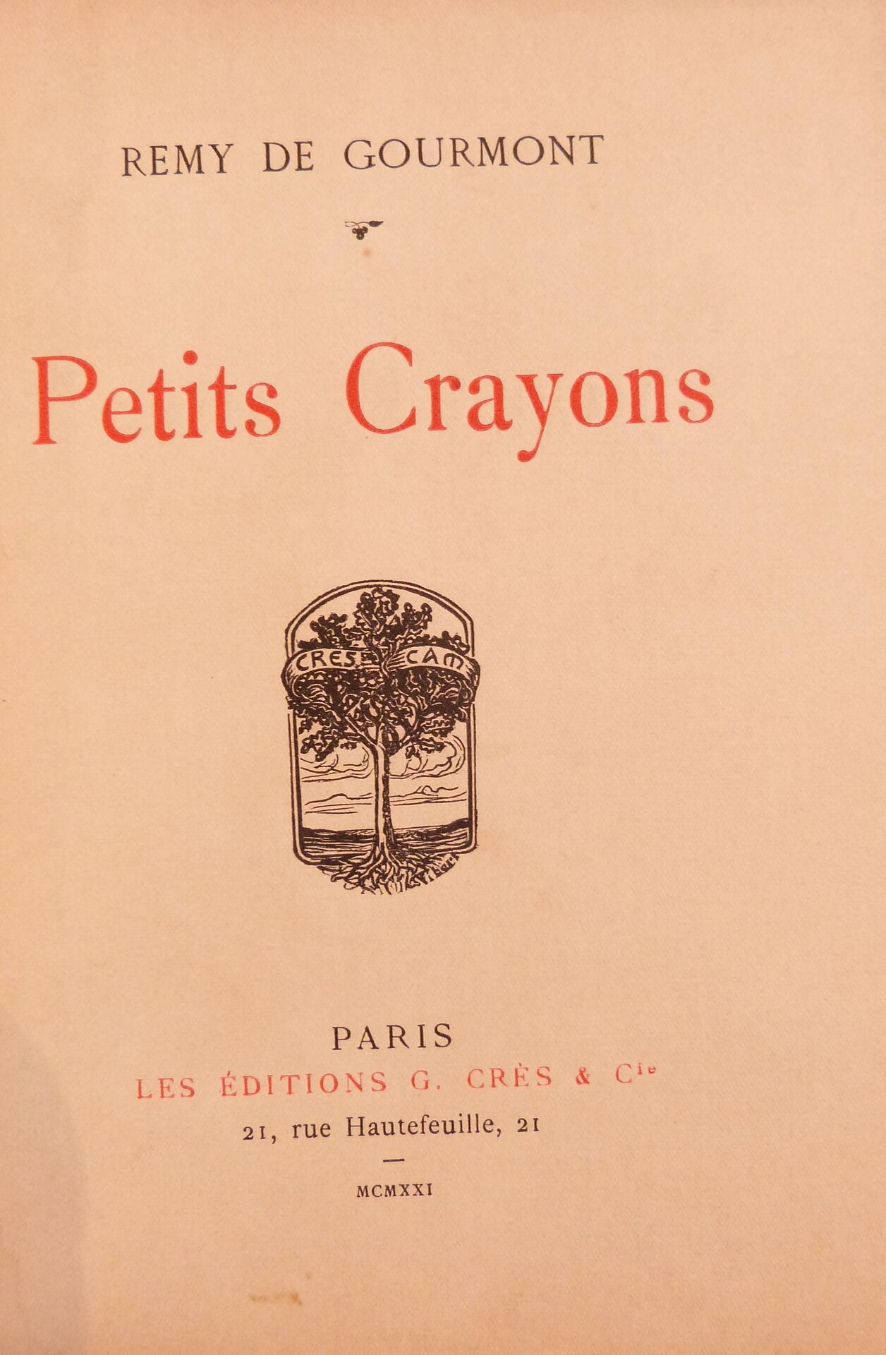  Petits crayons.