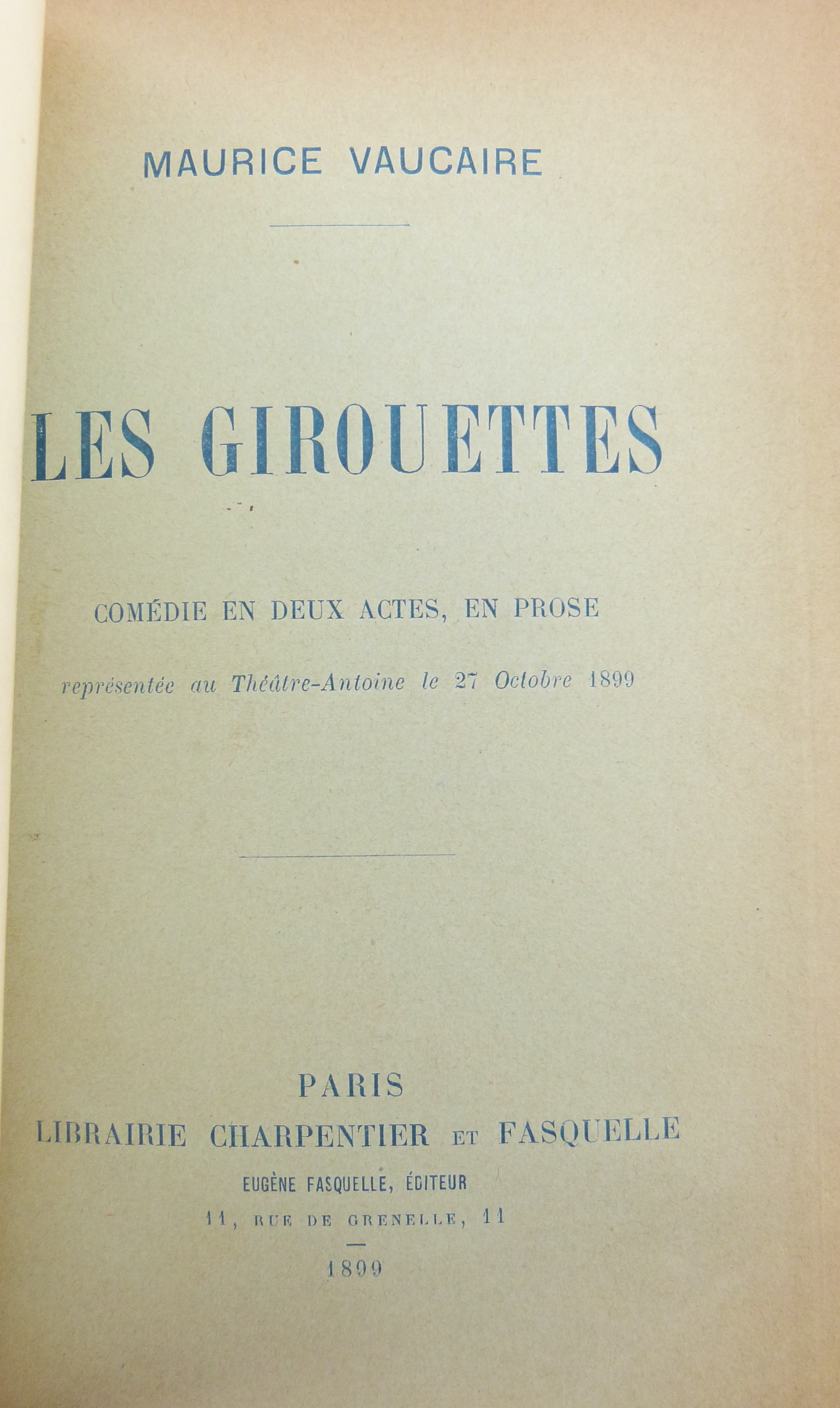 Les girouettes