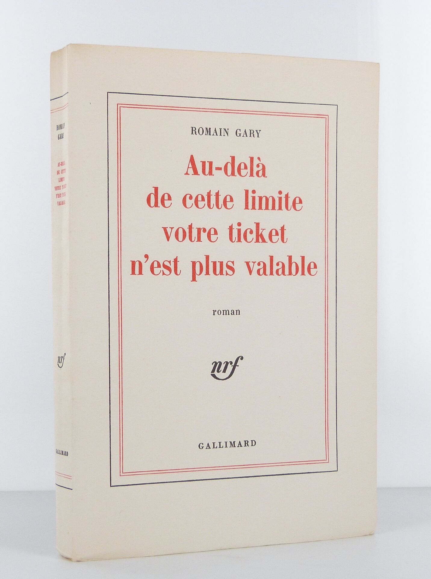 Au-delà de cette limite votre ticket n’est plus valable